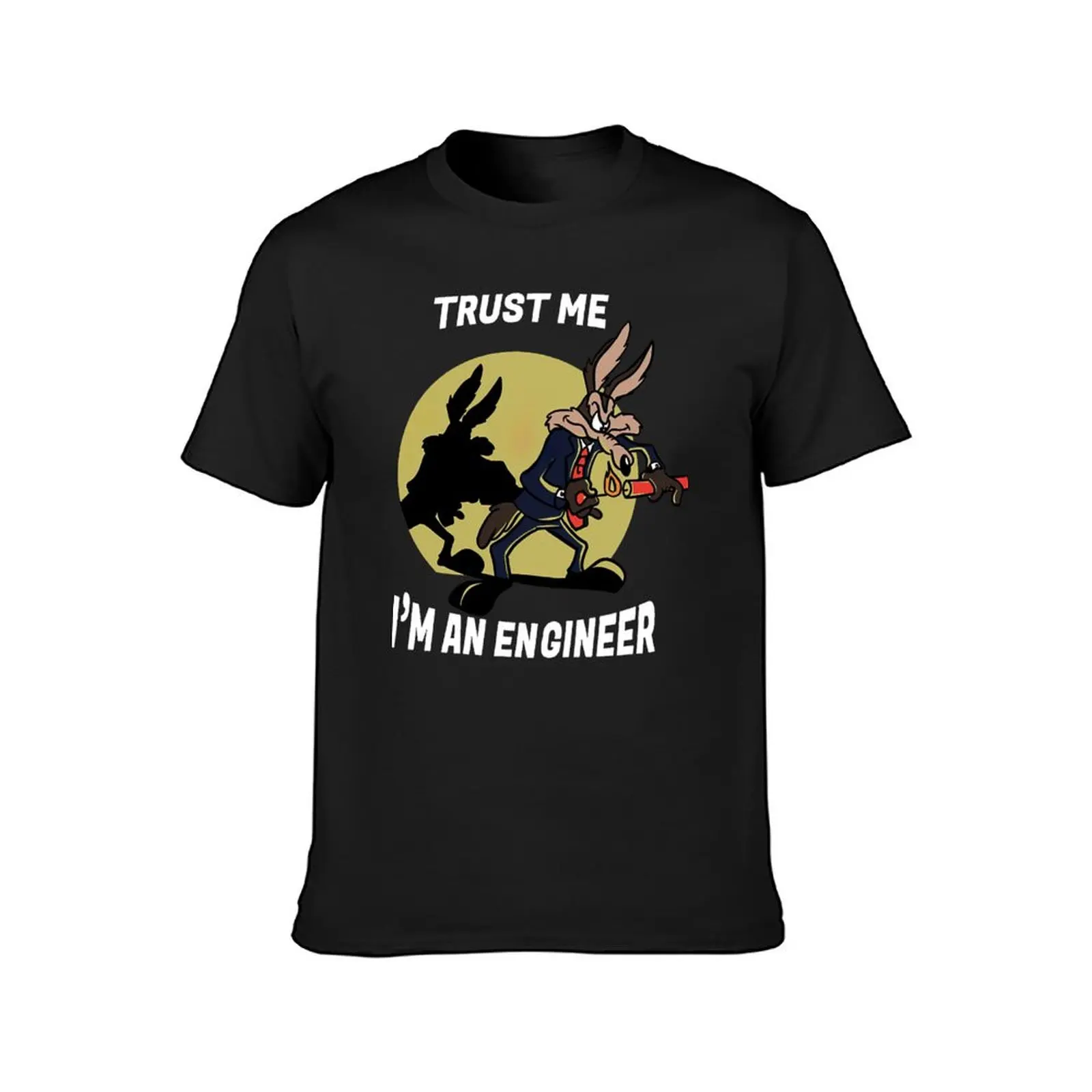 Trust me Im an Engineer T-Shirt summer tops anime plain men t shirt