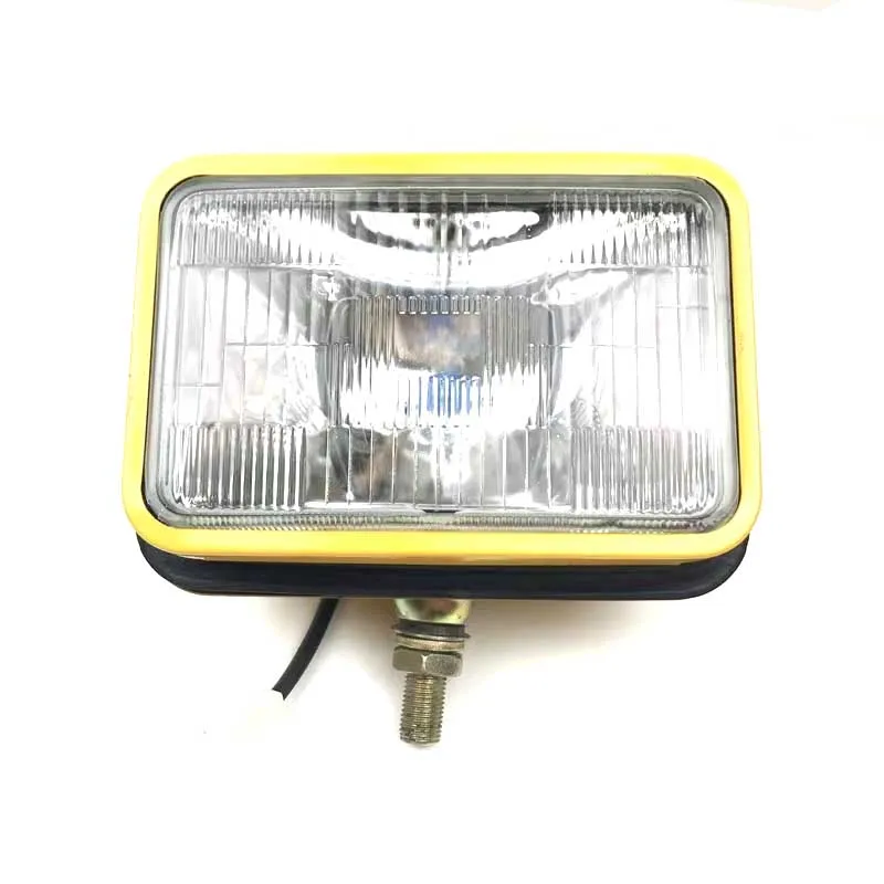 For Doosan DH DX for Komatsu PC SANY SY excavator main arm headlight 24V iron shell H4 wick boom working light with joystick