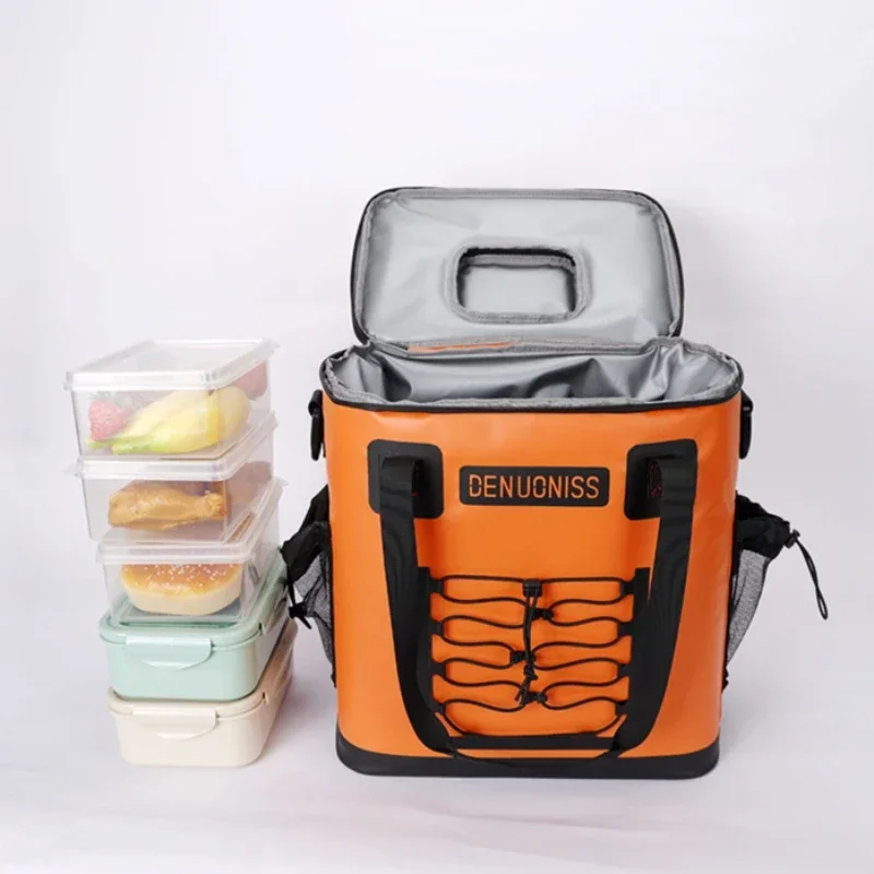 Outdoor Camping Storage Backpack Thermal Bag Cooler Picnic Basket Nature Hike Igt Women's Lunch Box Waterproof Backpack Food