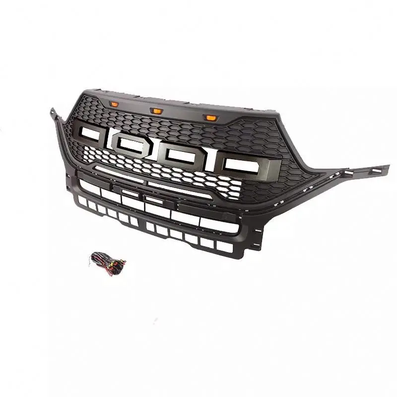 2020 Black Front Upper Bumper Grill Grille Factory Fits For ford Explorer 2020