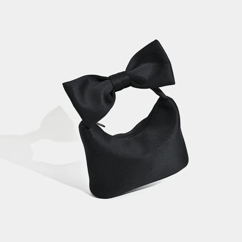 

Корейская модная женская сумка, новый вогнутый стиль, косметичка на одно плечо, милая хлопковая сумка с бантом