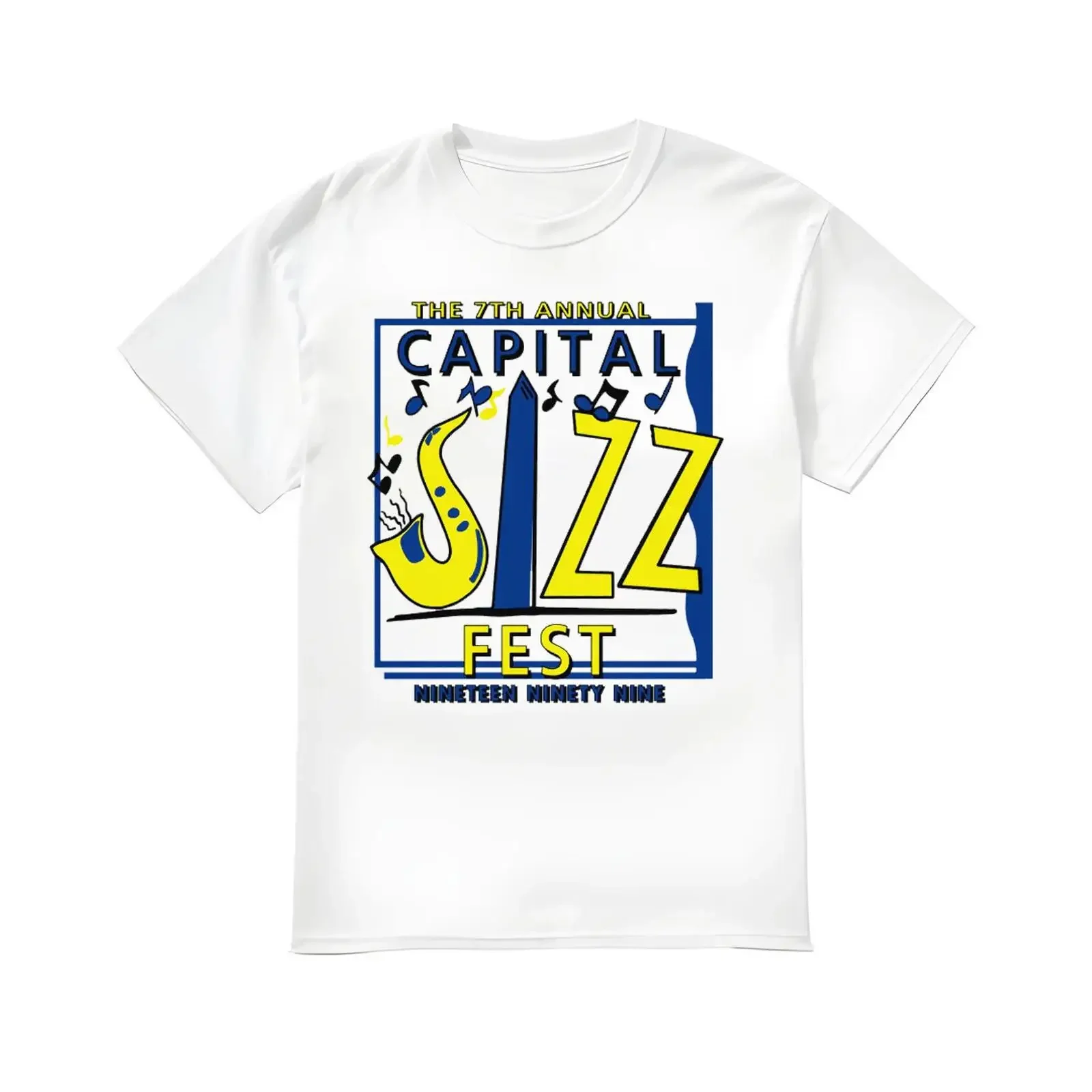 Jizzfest 1999 The 7th Annual Capital Sizz Fest Nineteen Ninety Nine shirt vintage Washed streetwear Stretched Slightly Unisex
