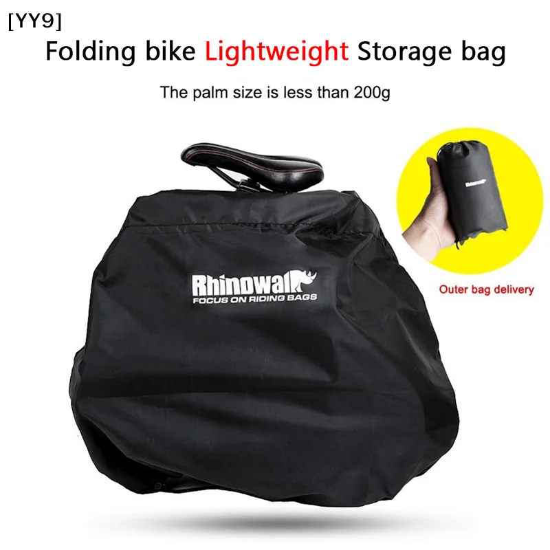 

Folding Bike Storage Bag Cover Portable Fits 20-Inch Or 16-Inch Folding Bike Light Bike Travel Carry Handbag