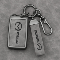 For Mazda Axela Atenza 3 2 6 CX3 CX5 CX30 CX8 CX9 MX5 RX7 RX8 SKYACTIV Zinc Alloy Car Key Holder Remote Protector Car Key Cover