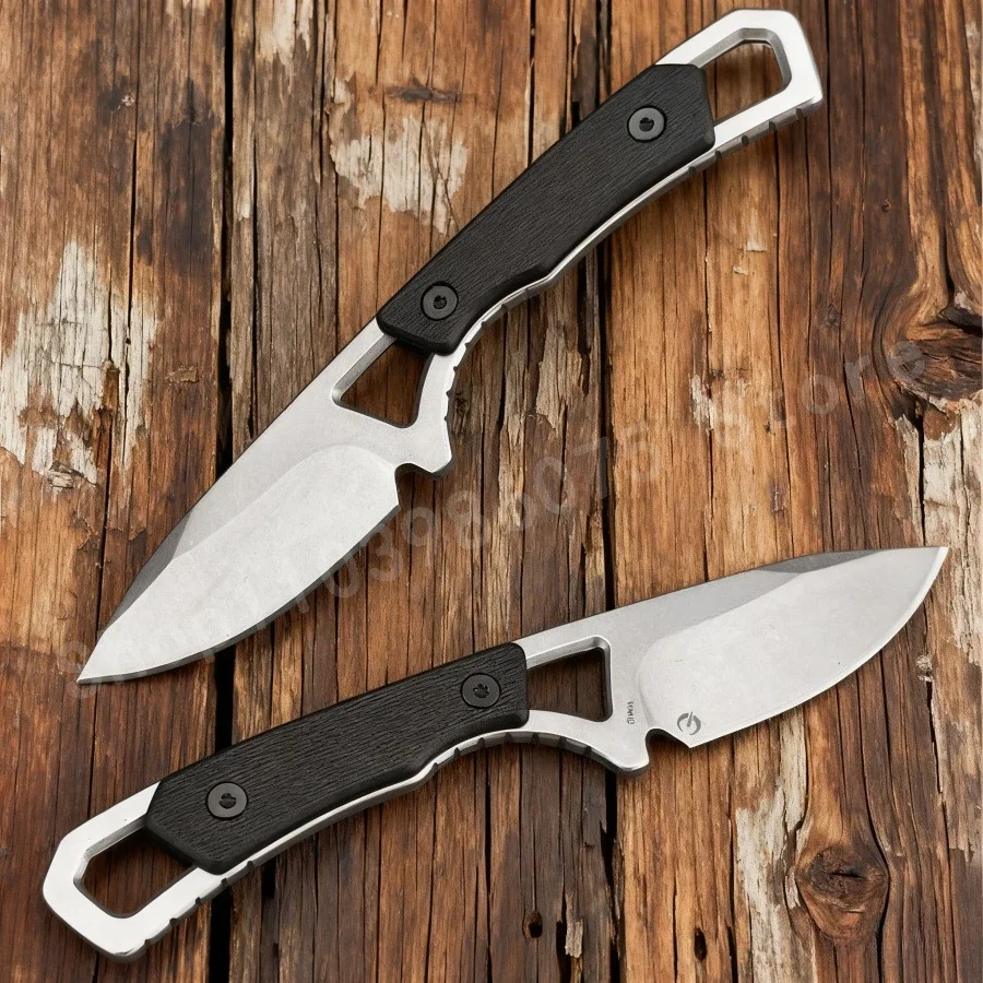 

KS 2085 МИНИ-прямой нож 8Cr13Mov, лезвие, нейлоновая ручка из волокна, портативный бытовой нож для фруктов, EDC, ручной нож, нож для фруктов