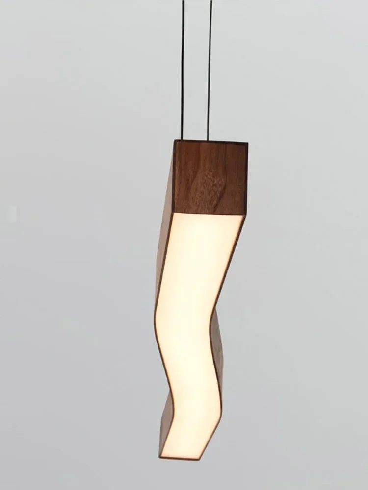 Japanese Restaurant Silent Bar Design Chandelier Creative Office Tea Room Decorative Lighting Strip