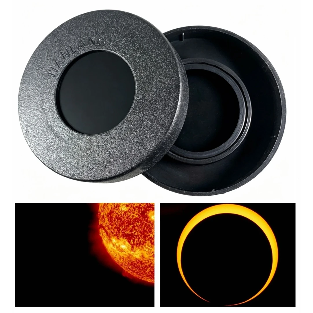 Filtre solaire pour jumelles et télescopes monoculaires 70-73mm, film de sécurité pour l'observation des éruptions solaires et astronomie