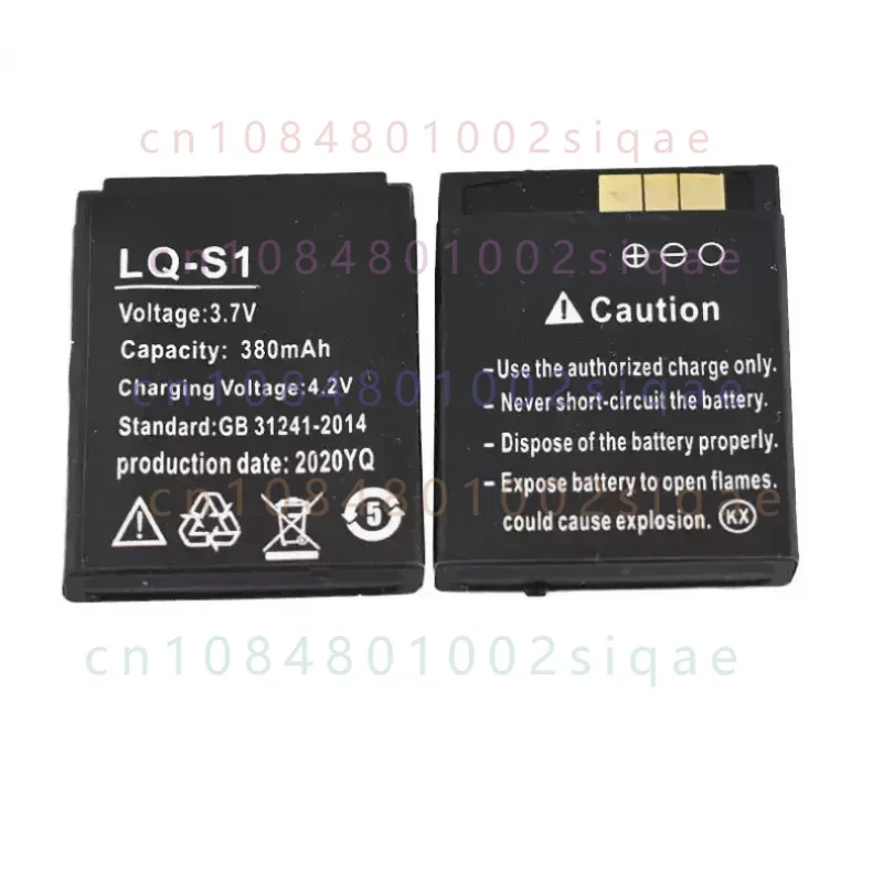 FOR 5-10pcs/lot LQ-S1 3.7v DZ09 380mah AB-S1 Y1 M9 Children's Adult Smart Phone Watch Lithium Battery