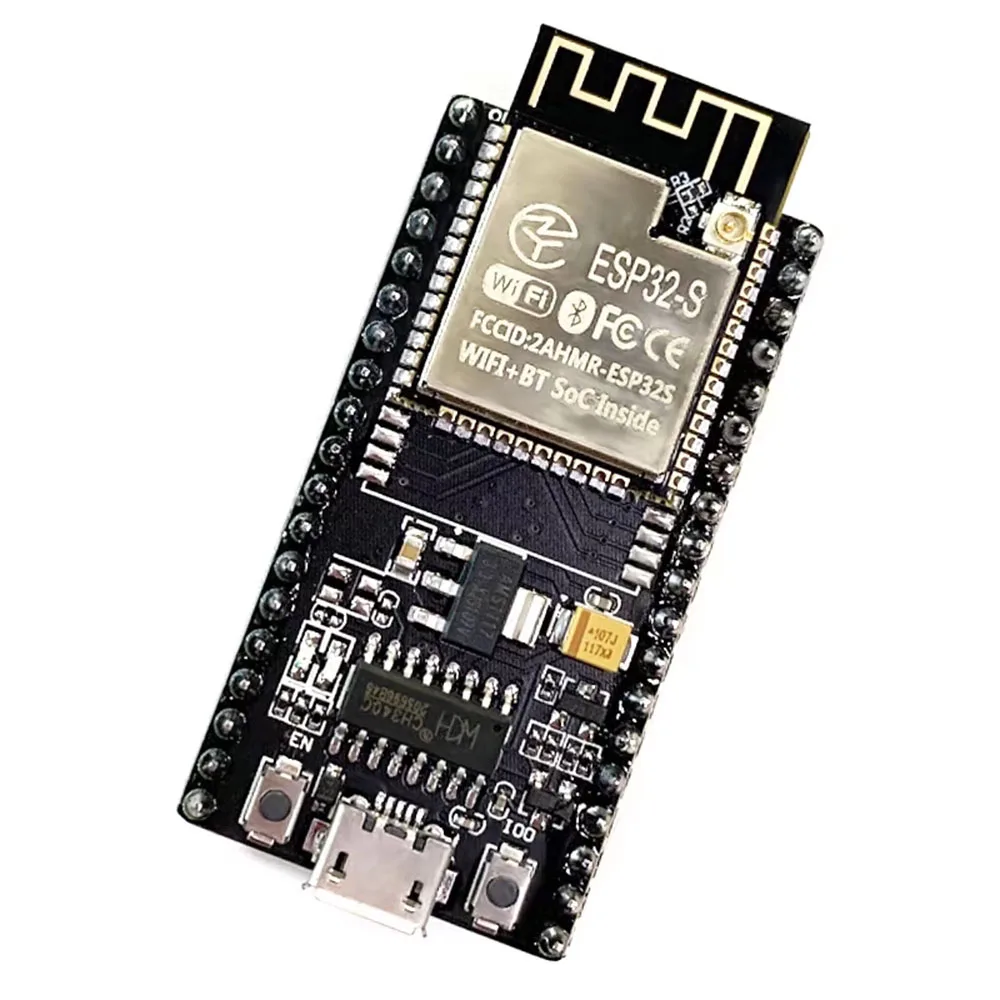 Modul papan pengembangan ESP32-32E DevKitC kompatibel dengan WIFI Bluetooth IoT papan yang dapat diprogram CH340C Chip Driver
