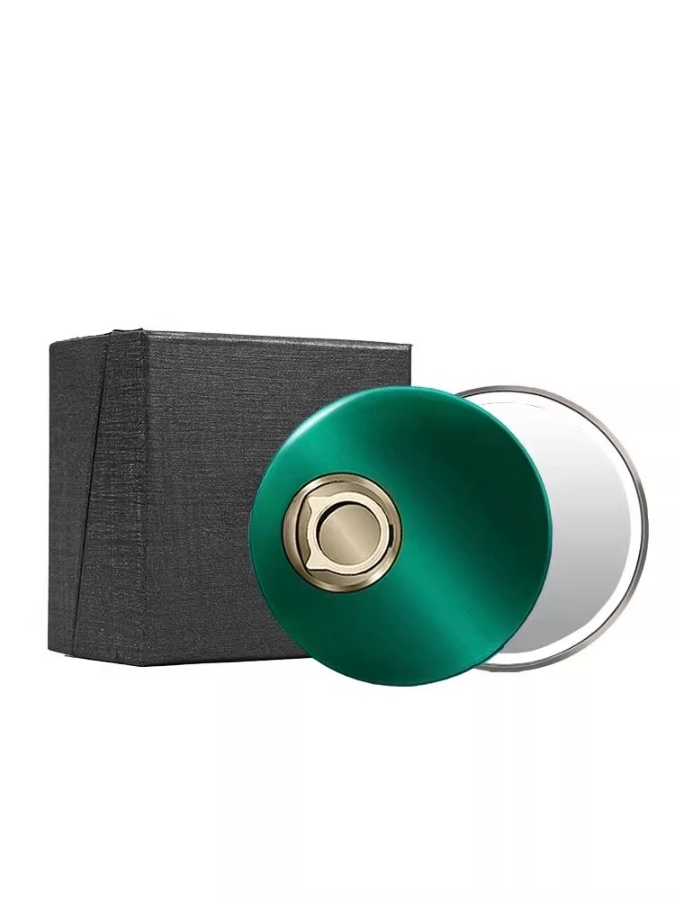 

Portable LED Makeup Mirror Small Makeup Mirror with Light Handheld Mini Portable Women's Round Makeup