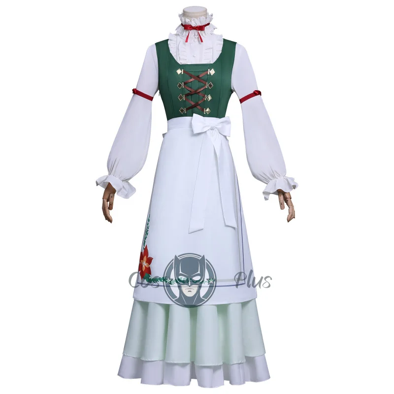 Frieren Beyond Journey's End Fern Stark Collaboration Costume Cosplay Parrucche Abito Grembiule Set completo Halloween Anime Abito quotidiano