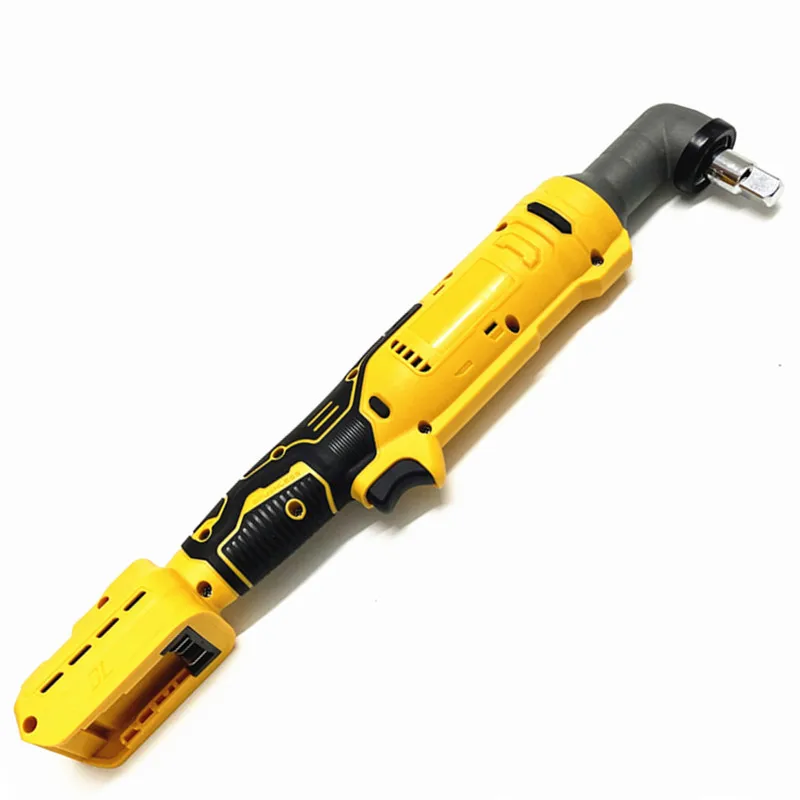 1200NM Brushless Ratchet Wrench 3/8\'\' 1/2\'\' 2 in 1 Cordless Electric Wrench Driver Power Tools Fit For DeWALT 20V Battery