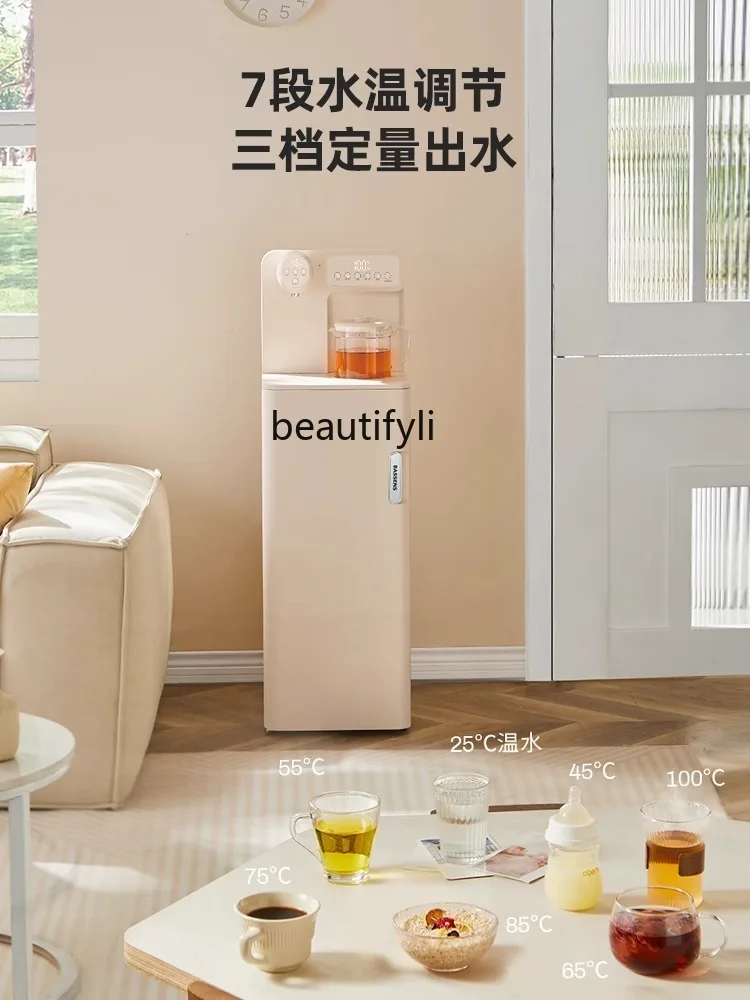 Health Water Dispenser, Aquecimento Instantâneo, Velocidade De Refrigeração Doméstica, Voz Balde De Água Inferior, Máquina De Chá