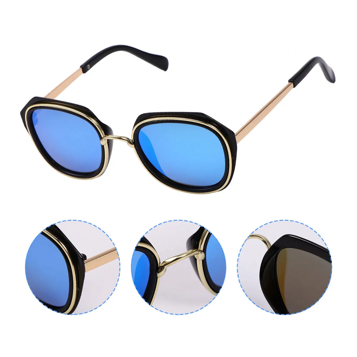 

1Pcs Sunglasses Anti Ultraviolet Polarized Outdoor Sun Protection Stylish Uv Proof Glasses for Camping Hiking