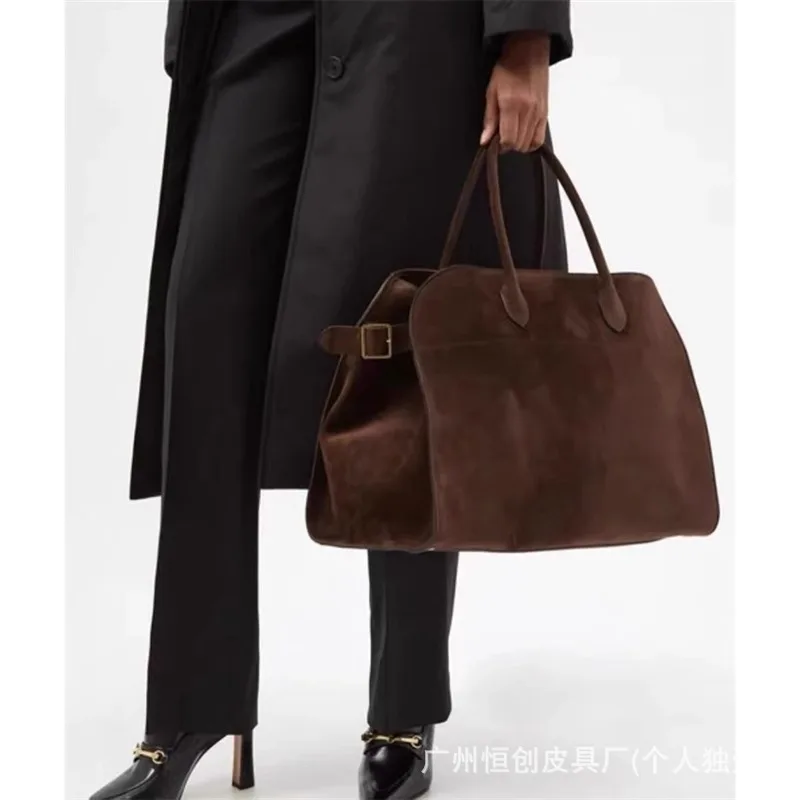 

Portable Tote Bag Commuter Margaux15 Leather Large Capacity Computer Bag Bai Baihe Dong Jie Same Style