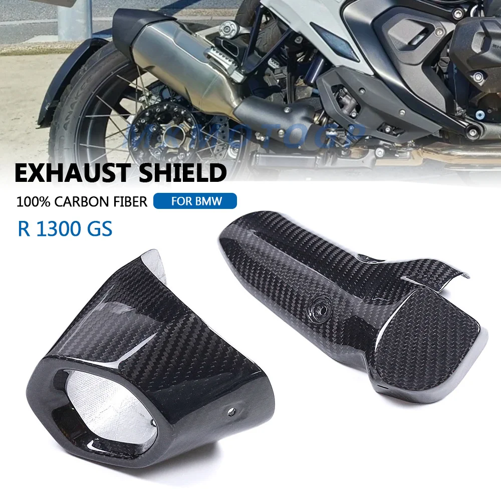 2024 2025 Für BMW R1300GS R 1300 GS Adventure 100% Carbonfaser Auspuffschutzkappe Komplette Verkleidungssätze Motorradzubehör