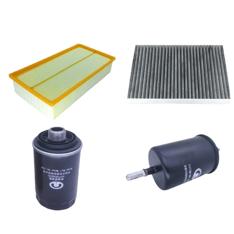 

Car Filter Set Air Filter+Oil Filter+Fuel Filter+Cabin Filter Element Suit for Great Wall Haval H7 WEY VV7 P8 2.0T Auto Parts