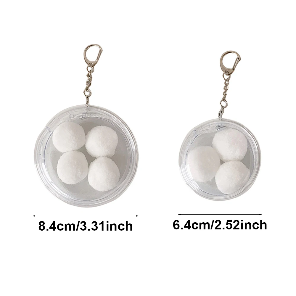 Pendentif de Badge Transparent, sac à dos de dessin animé, sac de rangement de Badge en PVC Transparent, Mini sac d'exposition de poupée, pendentif d'exposition de sac à dos