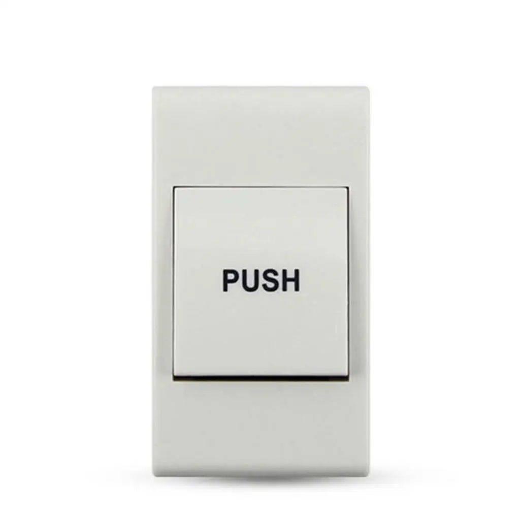 Wandmontage-Taste Push Home Release Switch Panel Access Control Weiß