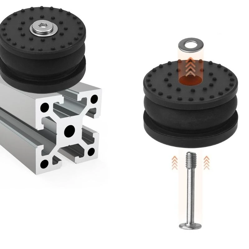 

Силиконовые изоляторные панели вибрации для -принтеров амортизируют Анти скольжение, повышает стабильность