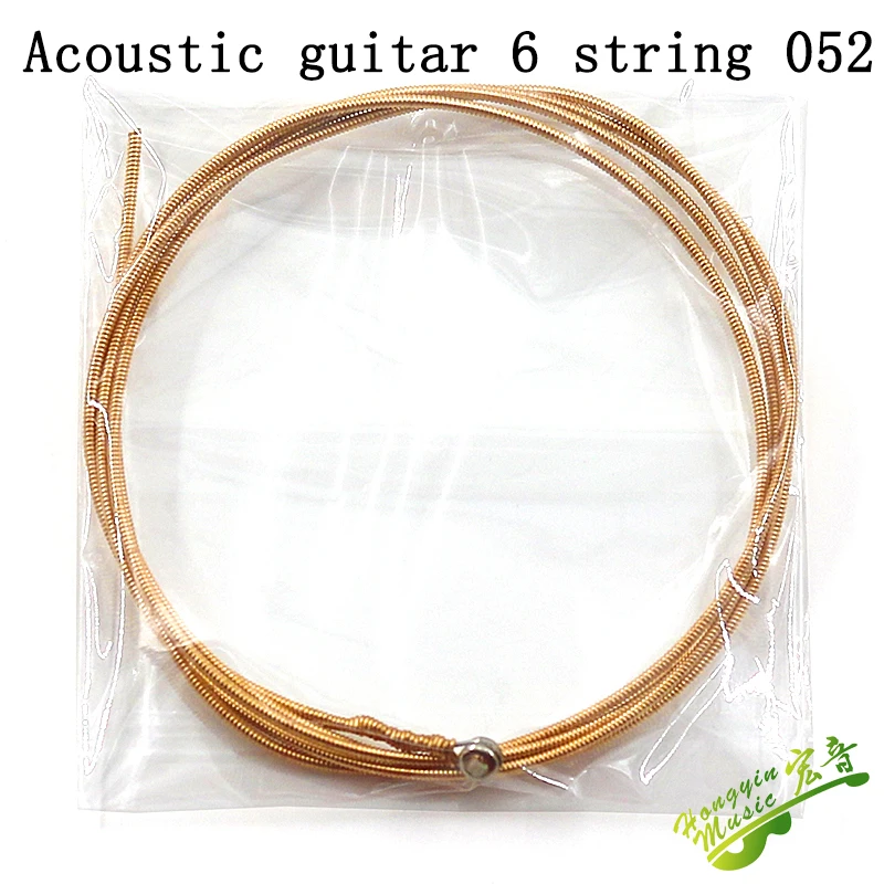 10 Stück Messing-Einzelsaiten 1-6 für Akustik- und E-Gitarre, Ersatz-Musikinstrumentenzubehör – Detail 25