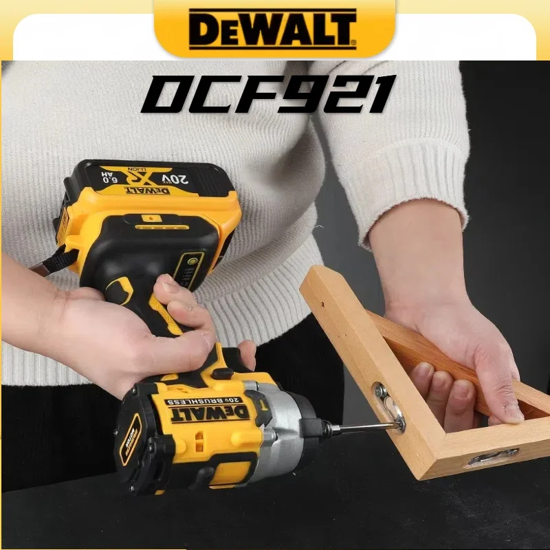 

DCF921 Dewalt Atomic Максимальный аккумуляторный ключ Аккумуляторный ударный гайковерт 1/2 дюйма Ключ для зарядки с переменной скоростью Аккумулятор 20 В