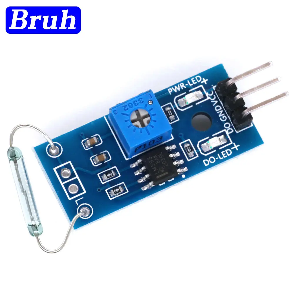 Reed sensor module magnetron module reed switch magnetic switch for arduino