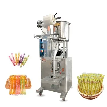 Automatic popsicle water liquid stick bag small bag filling sealed packaging packaging machine