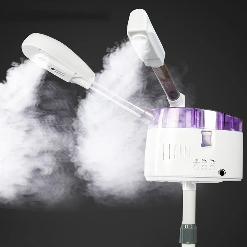 

Face Humidifier Beauty Salon Hot and Cold Electric Face Moisturizer Deep Cleanser Steamer Spa Skin Facial Mist Sprayer