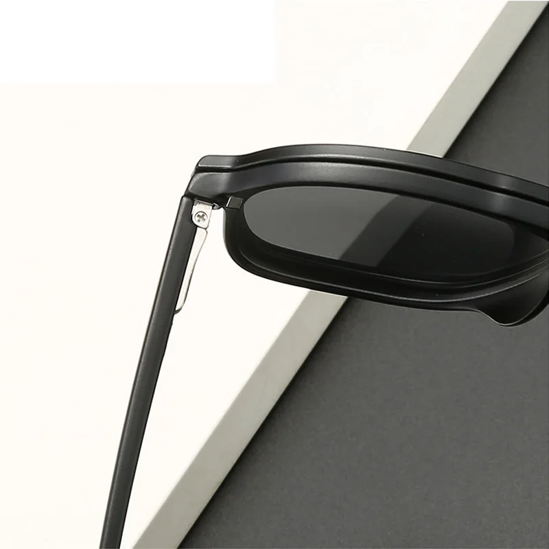No Box 2333A 2 IN 1 Magnetic Sunglasses Clip Optical Glasses Frame 6 in 1 Women Men Polarized Night Vision Eyeglasses