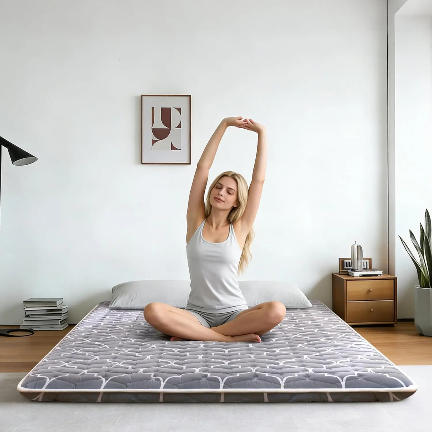 Japanese Floor Futon Mattress, Twin XL (39