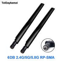 Wireless Antenna 2.4GHz/5GHz 6DBi RP-SMA Connector