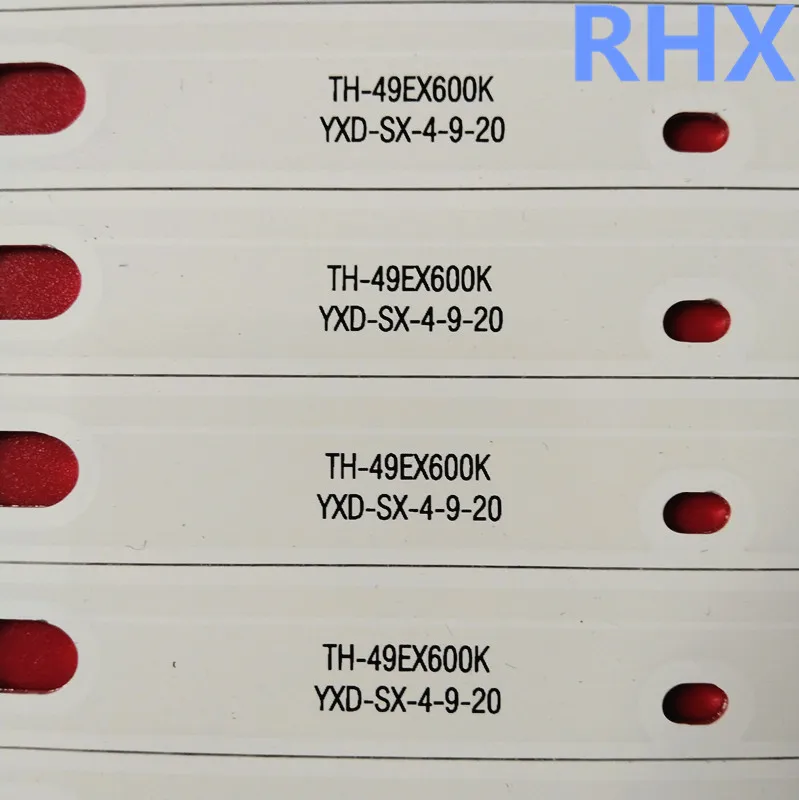 Tira de luces LED de iluminación trasera, accesorio para TNP4G622-1, TH-49EX600H, TH-49EX600K, TX-49EX600E, TX-49EX633E, 3LED, 260MM, 3V