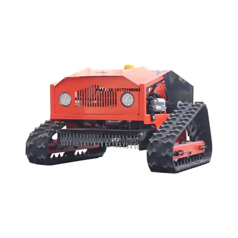 High Quality  Machine All Terrain AI Remote Lawn Mower Robot with Engine Lawn Mower