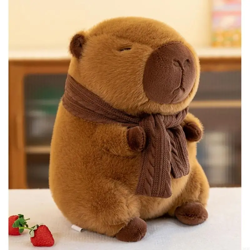 N84E adorkable Toy capybara búp bê đồ chơi ôm búp bê cotton đầy cô đơn đồ chơi thoải mái cho cô gái trẻ mới biết đi