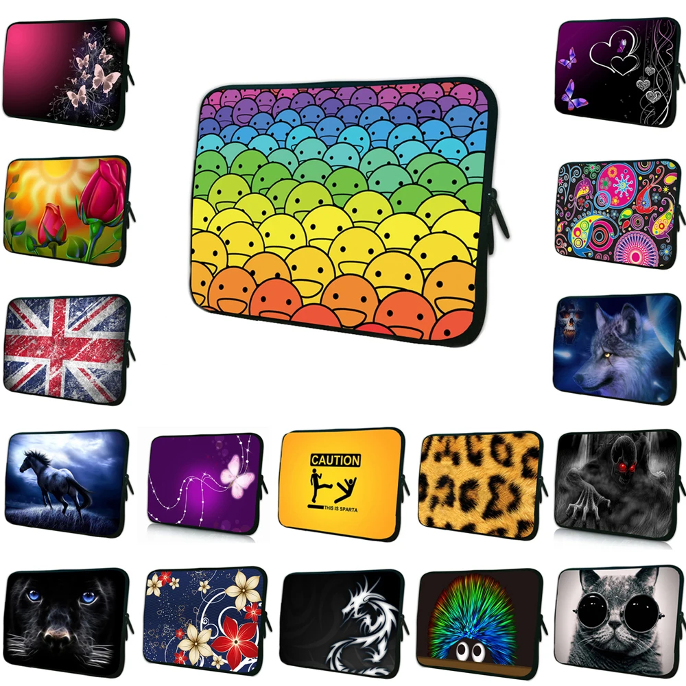 Laptop Bag 7 10 11 13.3 14 15 15.6 Inch 16 17 Computer Case For Macbook Air Acer ASUS Lenovo Portable Notebook Mini Sleeve Case
