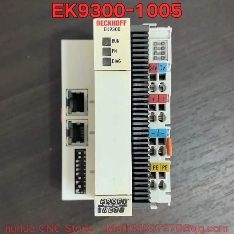 

Used EK9300-1005 PLC module, functional test passed