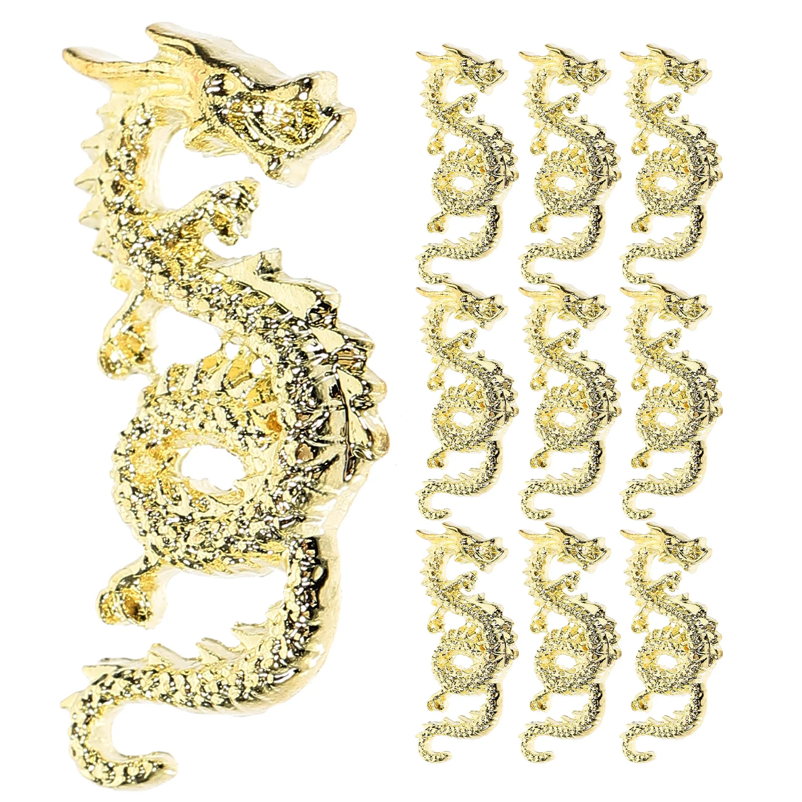 10 stücke Edelsteine Drachen Charms Für Kunst Kleine Dekorationen Frauen Maniküre Liefert Diy Nagel Charms Weihnachten Nagel Dekor