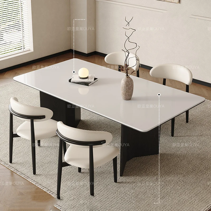 Mobile Restaurant Table Kitchen Restaurant Nordic Extending Dining Table Living Room Juegos De Comedor Commercial Furniture - Image 3