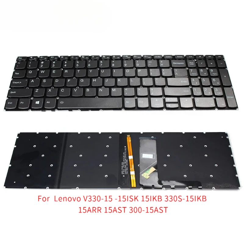 

Новая клавиатура для ноутбука Ru для Lenovo V330-15-15-15ISK 15IKB 330S-15IKB 15ARR 15AST 300-15AST