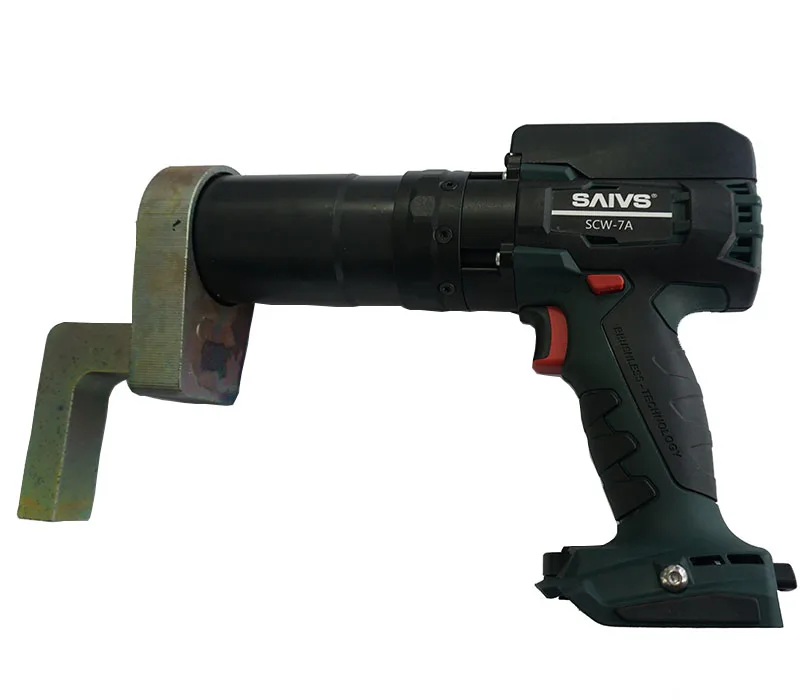 Chave de torque elétrica sem escova angular 12000nm, grau industrial diy com alça angular confortável para parafusos especiais