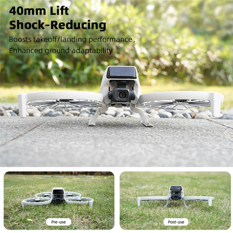 DJI 플립 드론 액세서리용 CLCU 드론 랜딩 기어 접이식 확장 랜딩 기어