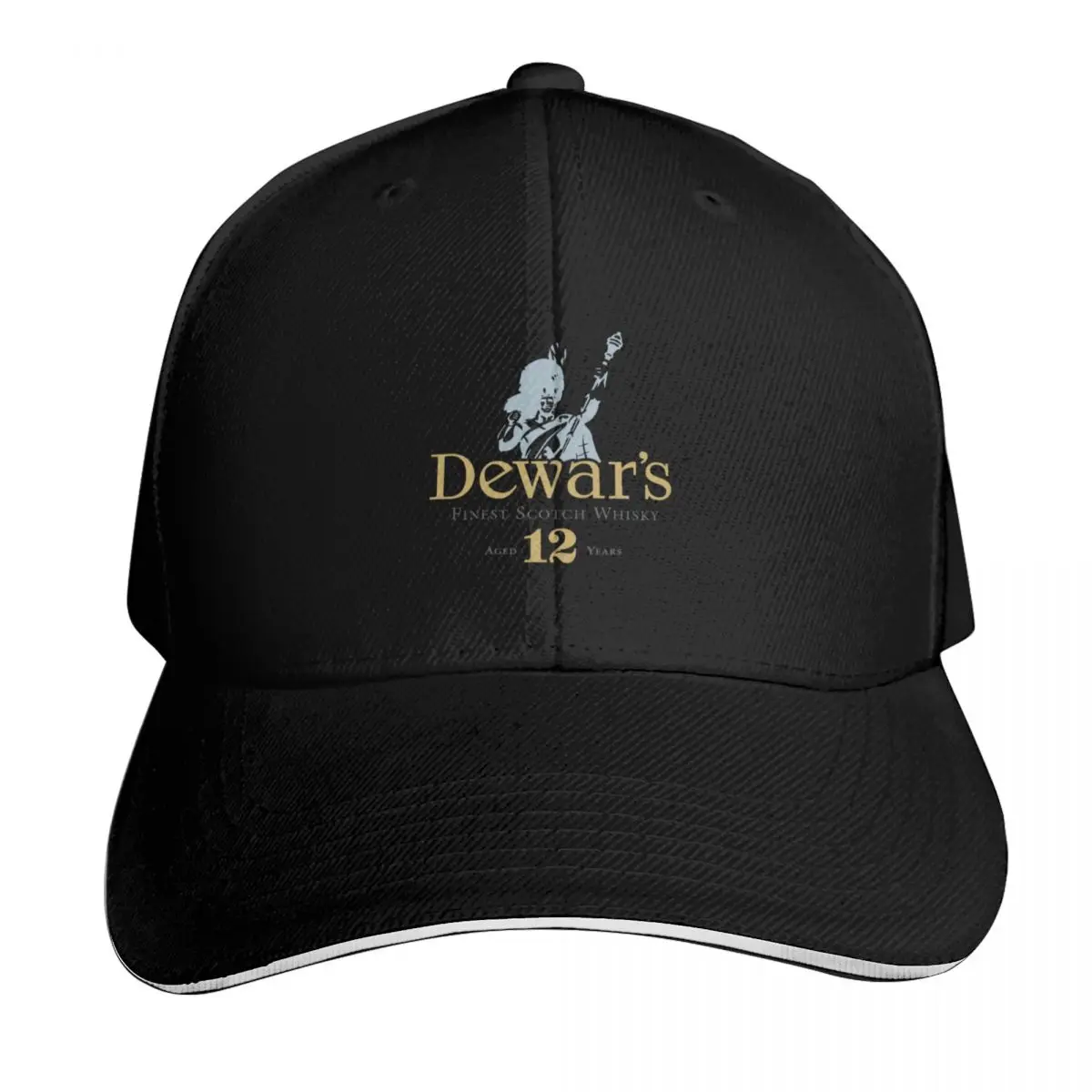 

DEWAR’S SCOTCH WHISKY Baseball Cap Hat Man Luxury black Anime Big Size Hat Men's Luxury Women's