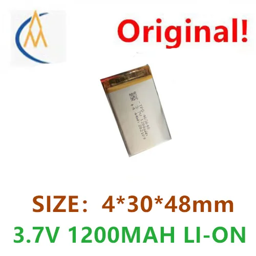 buy buy more will cheap 3.7v403048 polymer lithium battery 1200mAh beauty device wireless keyboard atomizer lithium battery two-wire - Aliexpress Deal