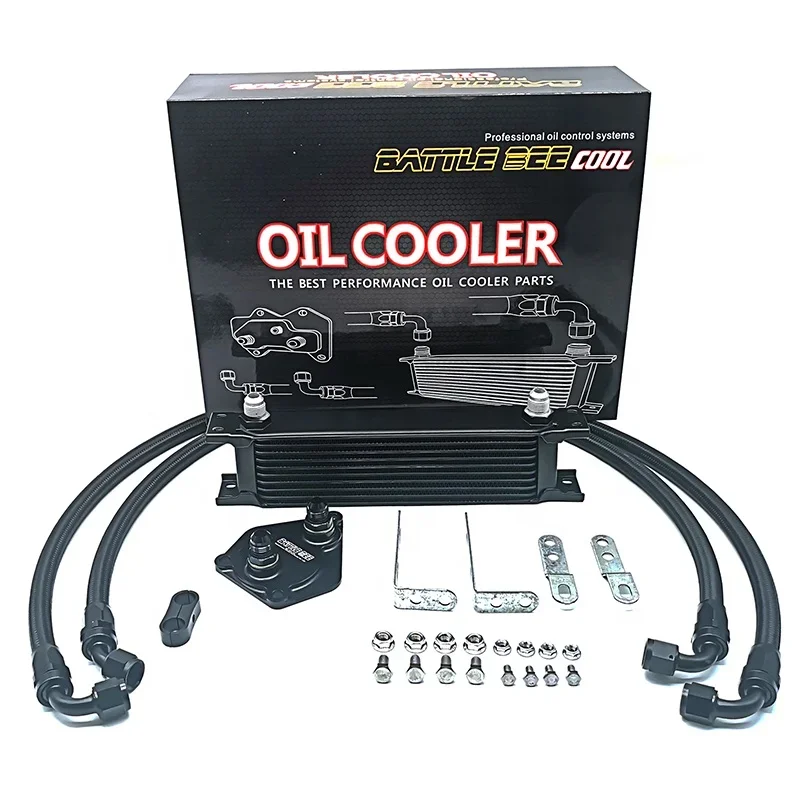 

SYPES Car Engine Performance Modified Radiator For Civic Tenth Generation Competitive Edition Oil Cooling Kit
