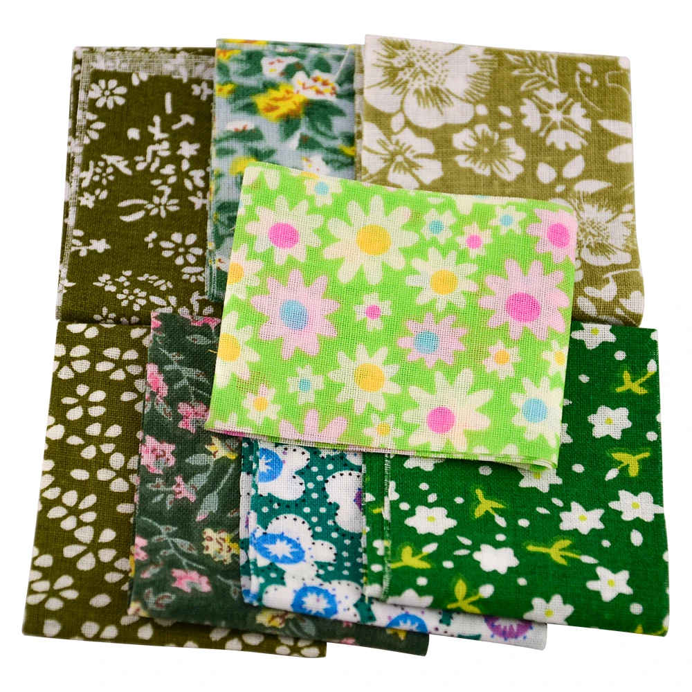 7-9 Pcs/Lot 5x50CM Booksew Telas Patchwork Algodon Cotton Fabric Floral Jelly Roll Strips DIY Dolls Sewing Craft Ankara Fabric
