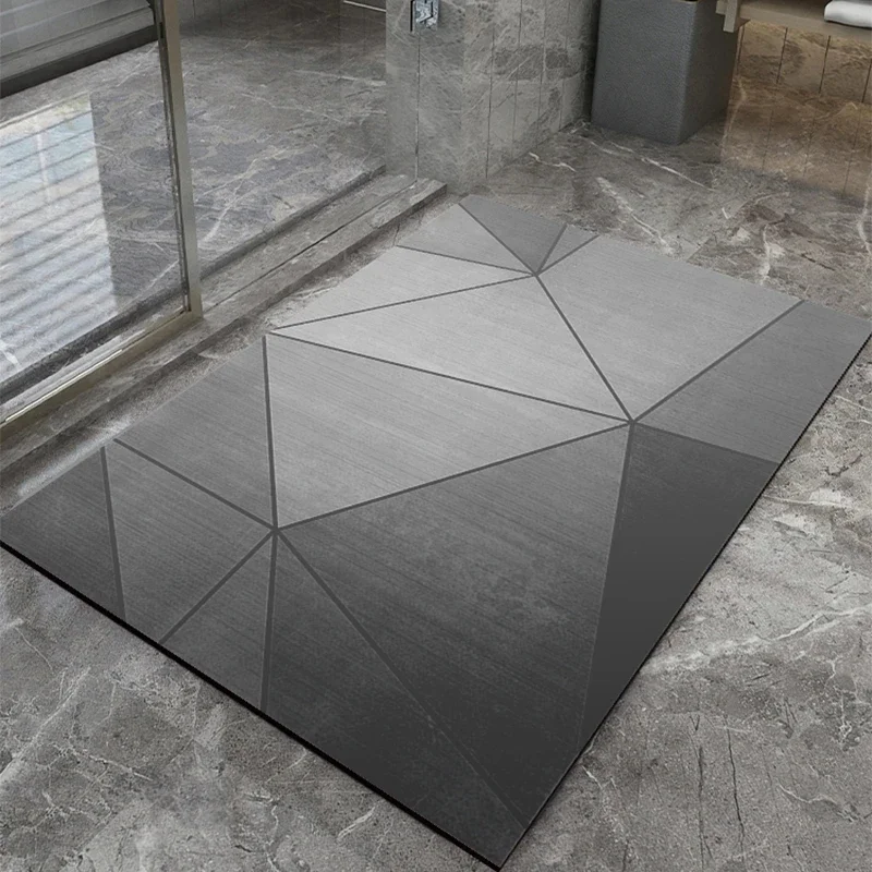 Felpudo de entrada moderno para el hogar, Alfombra decorativa para sala de estar, cocina, Alfombra antideslizante para baño, Alfombra de bienvenida interior