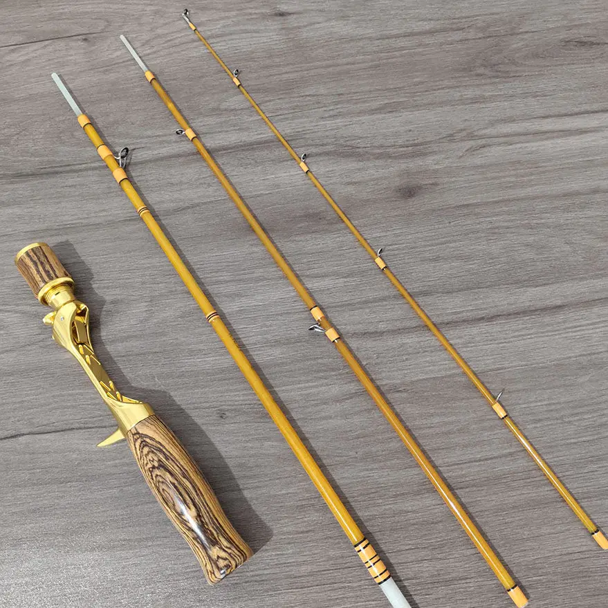 Micro-Sinking Handgrip Handle Drum Reel Dropper Reel Interchangeable Universal Micro Fishing Rod Fiberglass Cast
