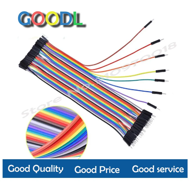 120pcs 40PIN 20CM Dupont Line Male to Male + Female and Female to Female Jumper Dupont Wire Cable For Arduino DIY KIT