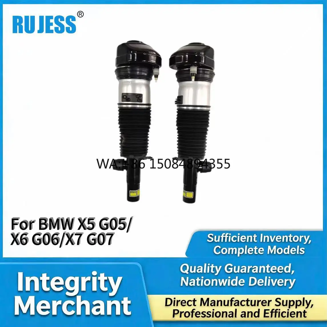 

OEM Replacement Airmatic Front Left and Right Air Suspension Shock Absorber Strut Fit For X6 G06 OEM 37106869029 37106869030